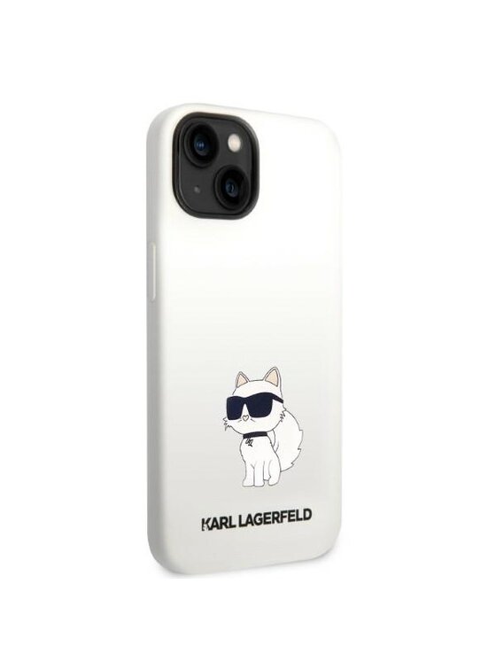 KARL LAGERFELD KARL LAGERFELD Etui na telefon iPhone 14 Plus Biały