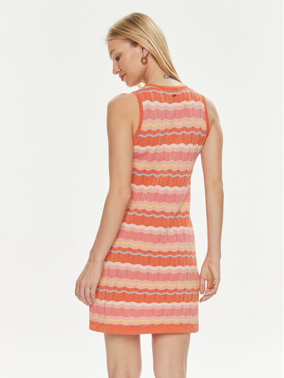 Gaudi Gaudi Strickkleid 411FD13004 Bunt Regular Fit