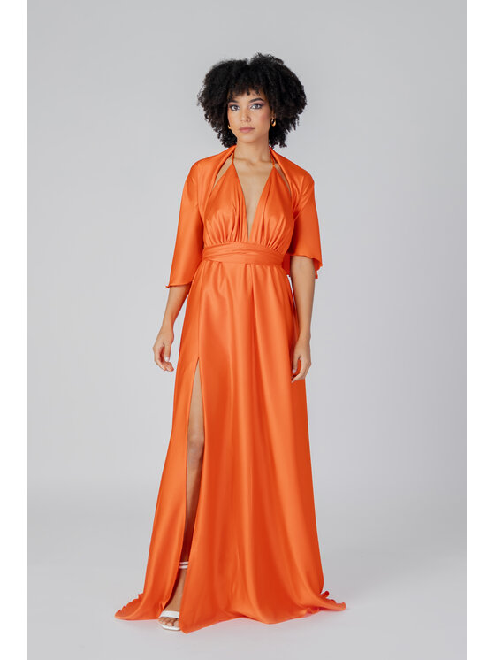 Sol Wears Women Sol Wears Women Coprispalle TINTA UNITA Arancione Regular Fit