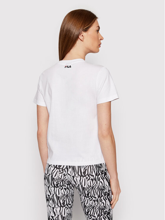 Fila Fila Tričko Bale FAW0128 Biela Regular Fit