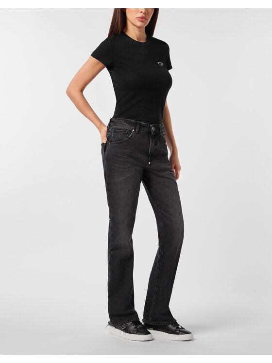 PHILIPP PLEIN PHILIPP PLEIN Jeansy 27203 Černá