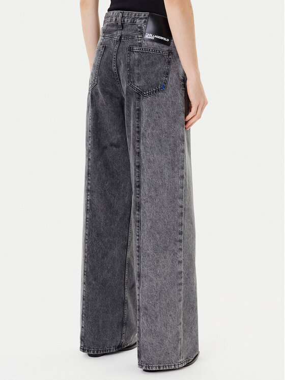 Karl Lagerfeld Jeans Karl Lagerfeld Jeans Дънки A3W10070 Сив Relaxed Fit
