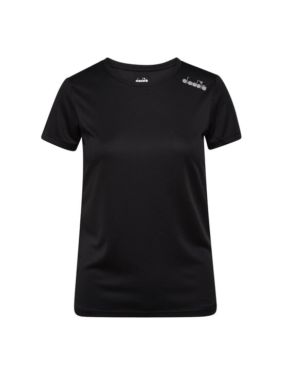 Diadora Diadora T-Shirt L. SS CORE TEE Czarny Regular Fit