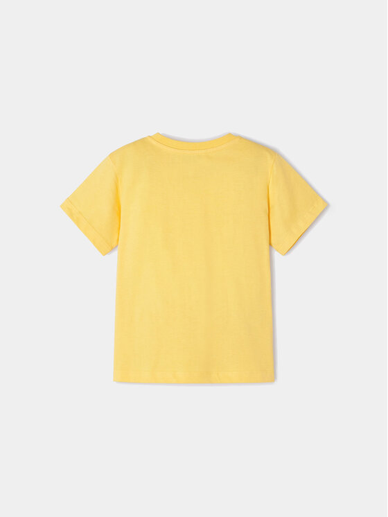 Mayoral Mayoral T-särk 3013 Kollane Regular Fit