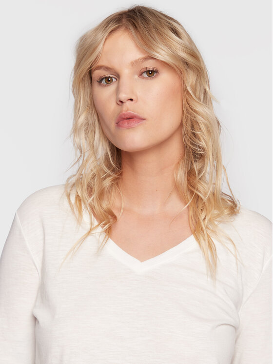 s.Oliver s.Oliver Blūze 2122512 Balts Relaxed Fit