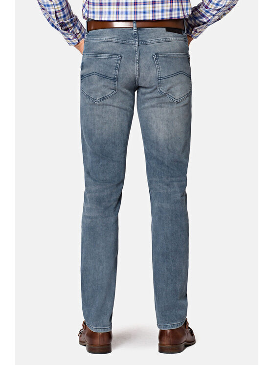 Lancerto Lancerto Jeansy Russell Niebieski Slim Fit