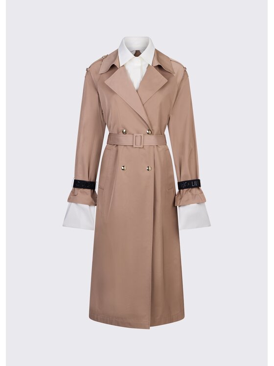 Liu Jo Liu Jo Trench TA6146T2904C3968 Marrone Loose Fit