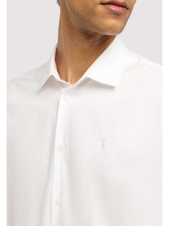 Trussardi Trussardi Koszula 5004N000052N001 Biały Regular Fit