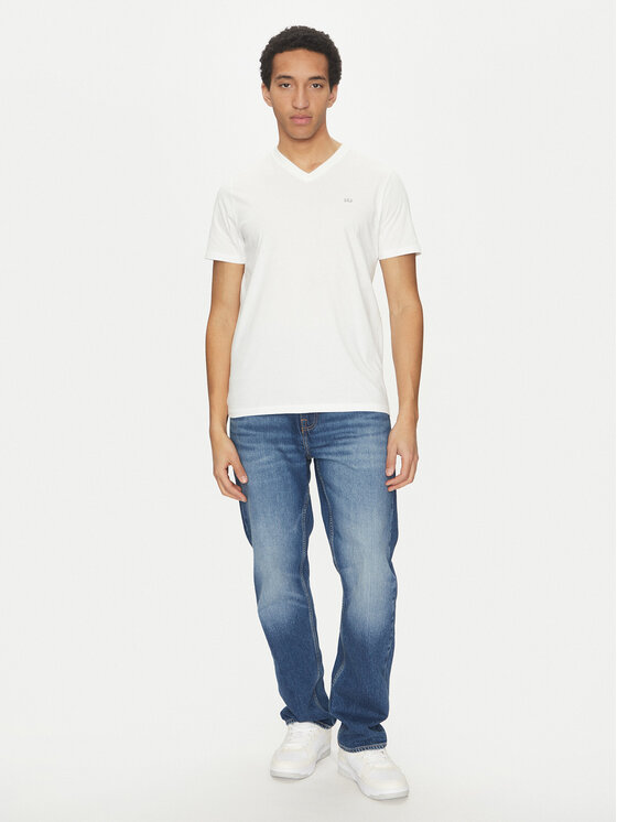 Gap Gap T-krekls 502020-02 Balts Regular Fit