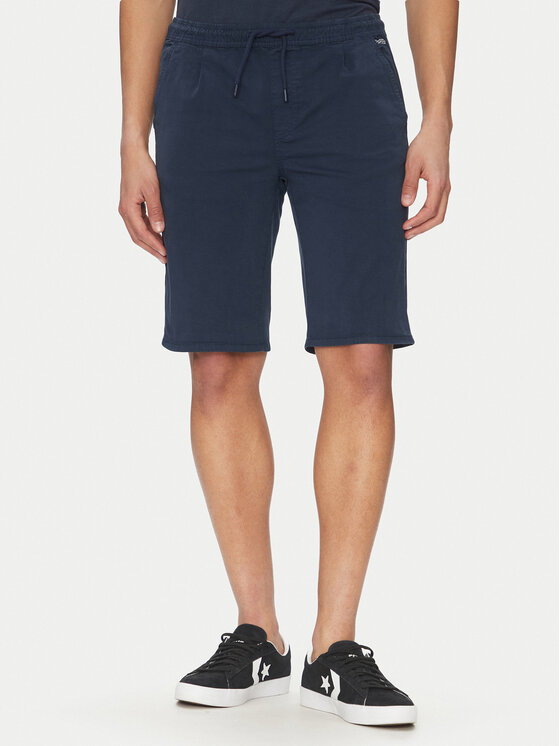 Blend Blend Šortky z materiálu 20718156 Tmavomodrá Regular Fit