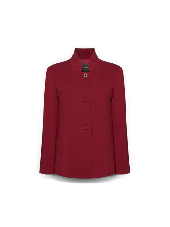 Elena Mirò Elena Mirò Giacca da abito R011P000142N056 Bordeaux Regular Fit