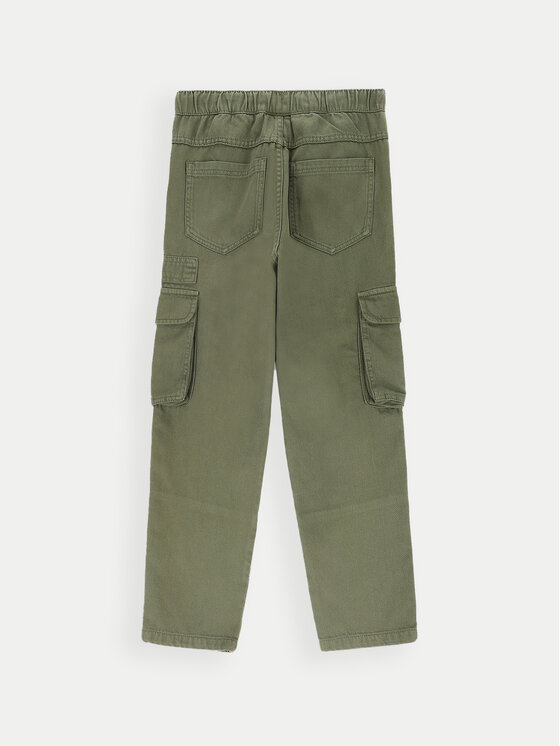 Coccodrillo Coccodrillo Pantaloni di tessuto ZC4119102GBJ Verde Regular Fit