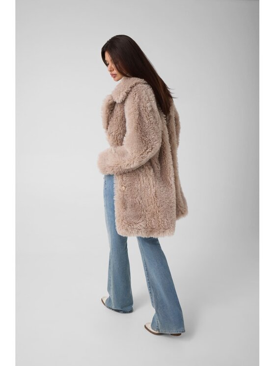 Guess Guess Bunda pro přechodné období 184811 Béžová Classic Fit