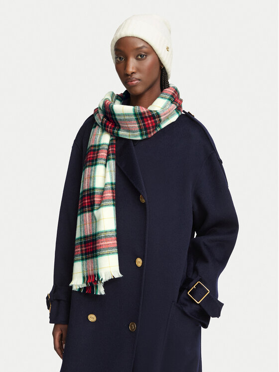 LAUREN RALPH LAUREN LAUREN RALPH LAUREN Set Fular și Căciulă 454P23529002 Crem