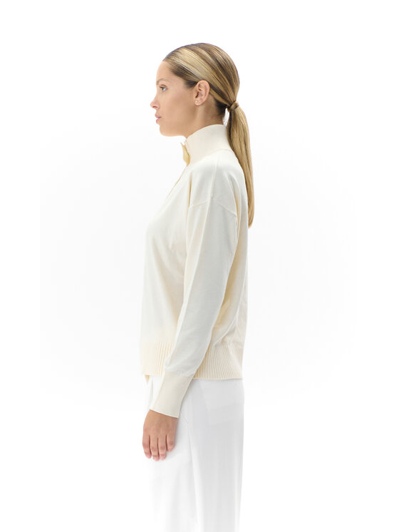 Tiffi Tiffi Sweter TIFFI Écru Regular Fit