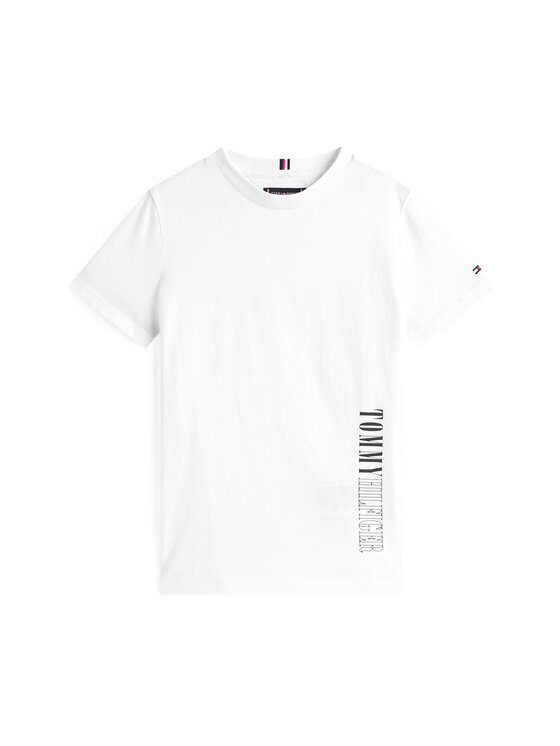 Tommy Hilfiger Tommy Hilfiger T-Shirt Graphic KB0KB09870 Biały Regular Fit
