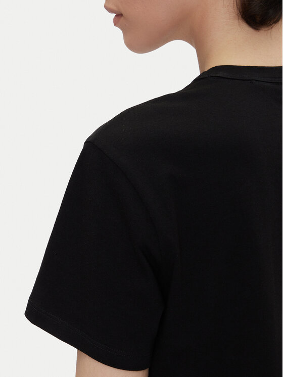 HUGO HUGO T-krekls Damacia_4 50539101 Melns Regular Fit