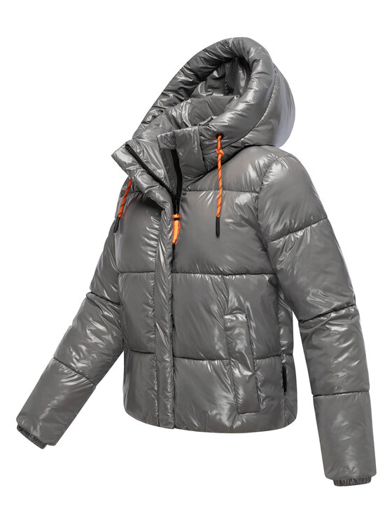 Marikoo Marikoo Kurtka zimowa Skyraa Szary Regular Fit