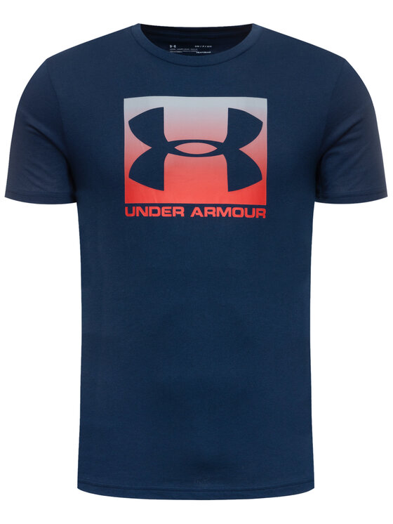 Under Armour Under Armour T-Shirt Ua Boxed Sportstyle 1329581 Tmavomodrá Loose Fit