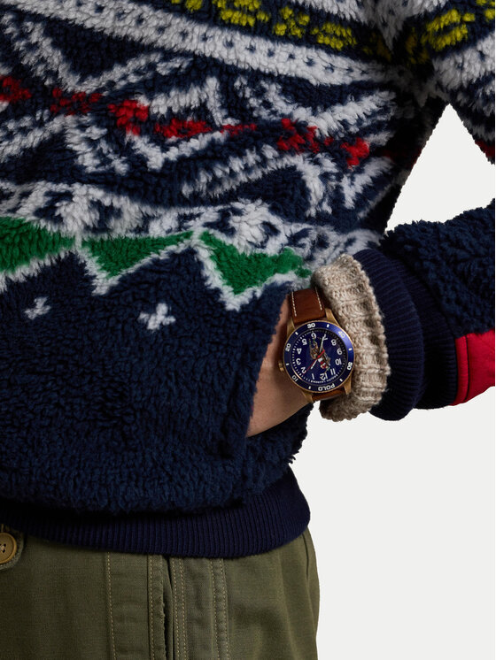 Polo Ralph Lauren Polo Ralph Lauren Majica dugih rukava 710950766001 Tamnoplava Regular Fit