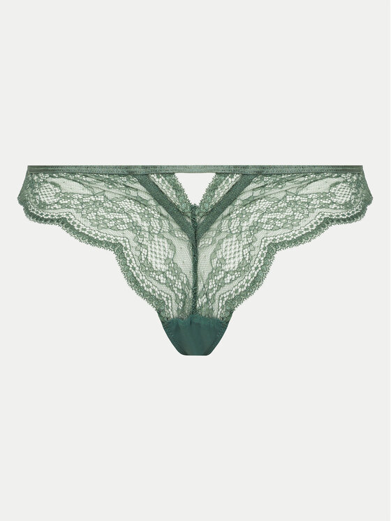 Hunkemöller Hunkemöller Brazilské kalhotky Isabelle 204685 Zelená