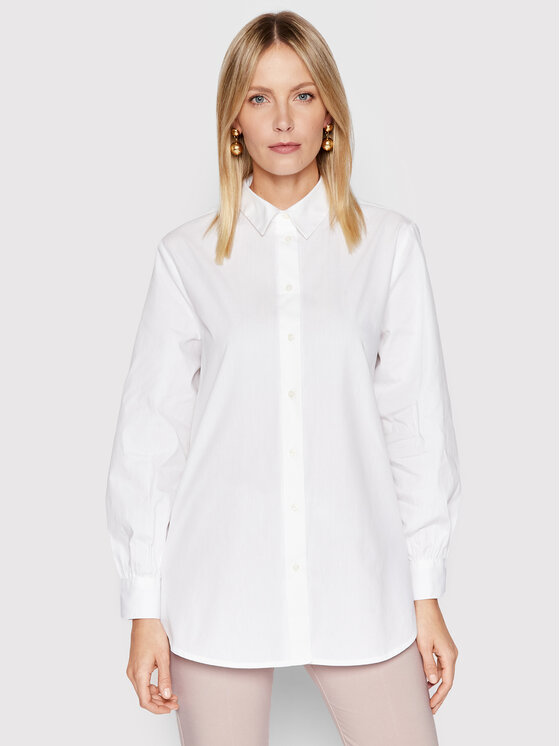 ONLY ONLY Cămașă Nora 15227677 Alb Relaxed Fit