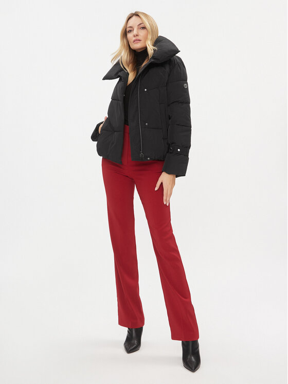 Rinascimento Rinascimento Зимно яке CFC0113537003 Черен Regular Fit
