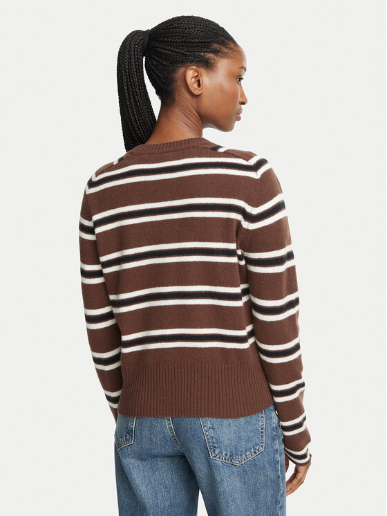 Tommy Hilfiger Tommy Hilfiger Megztinis WW0WW51432 Tamsiai ruda Regular Fit