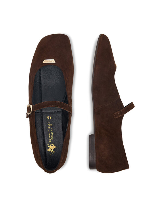 Beverly Hills Polo Club Beverly Hills Polo Club Baleriny EO-CC2599-01 Brązowy