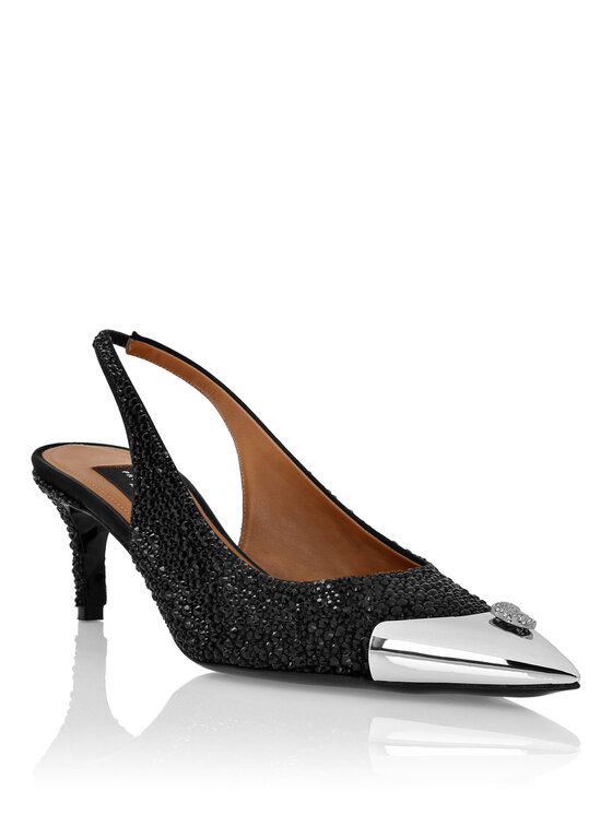 PHILIPP PLEIN Damskie Czółenka, rozmiar 37, Czarne, 22453