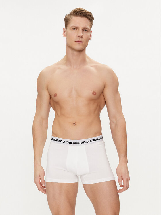 KARL LAGERFELD KARL LAGERFELD Set di 3 boxer 240M2110 Bianco