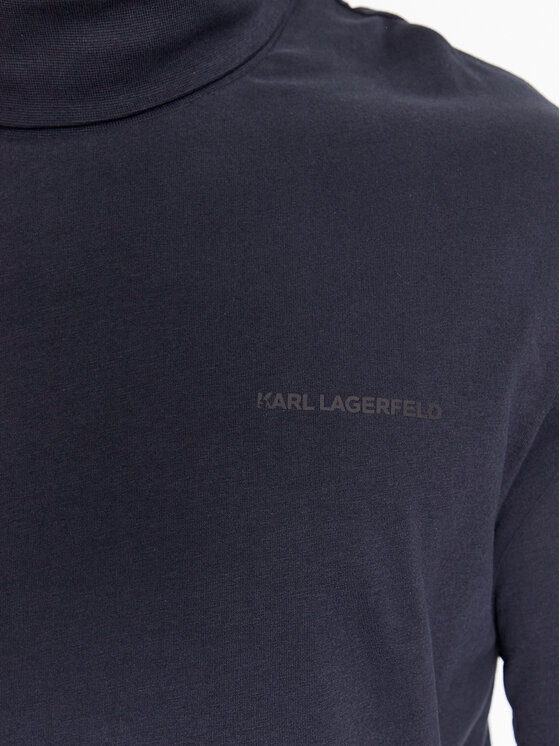 KARL LAGERFELD KARL LAGERFELD Rolák 755032 534226 Tmavomodrá Regular Fit