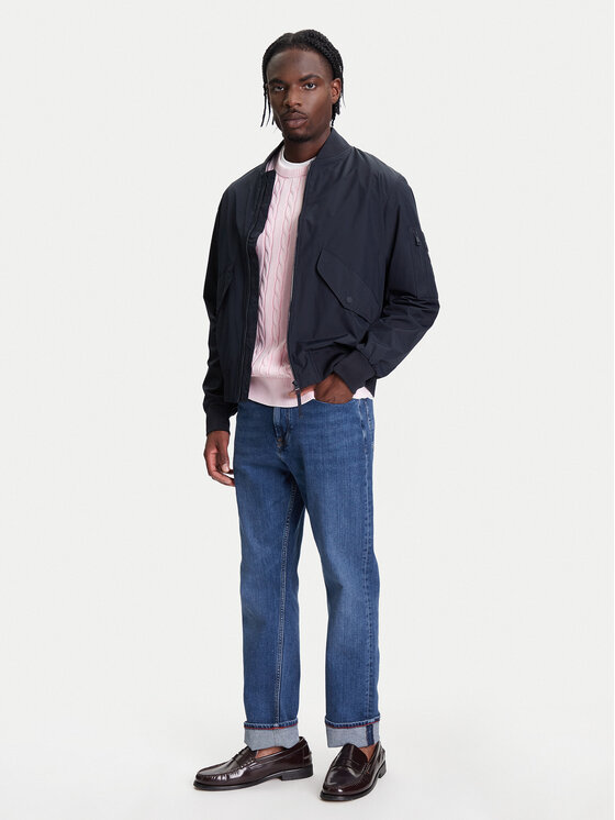 Tommy Hilfiger Tommy Hilfiger Яке бомбър MW0MW39629 Тъмносин Regular Fit