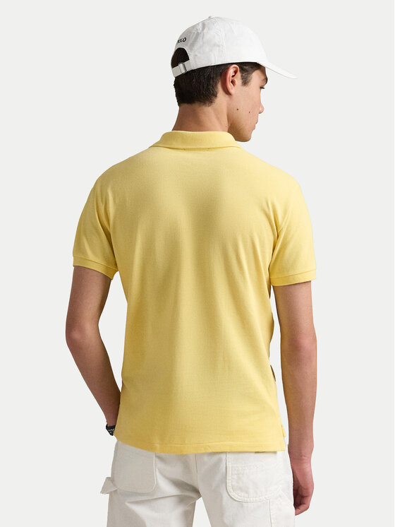 Polo Ralph Lauren Polo Ralph Lauren Polokošeľa 710536856450 Žltá Slim Fit