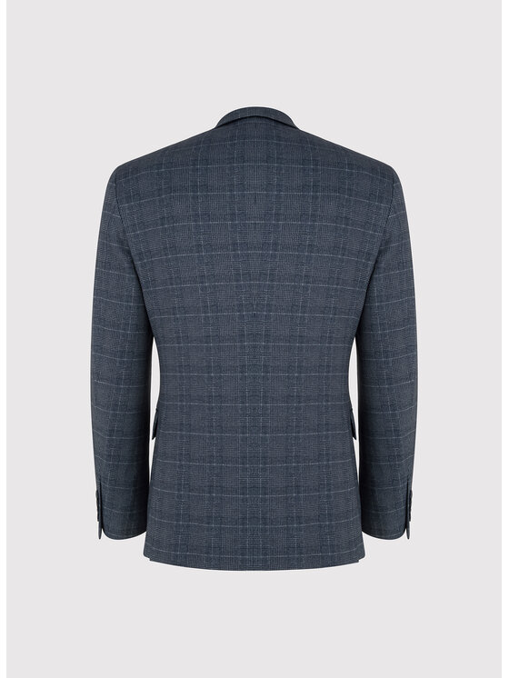 Pako Lorente Pako Lorente Marynarka P26WF-3X-004 Granatowy Slim Fit
