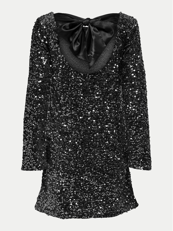 JDY JDY Kokteilinė suknelė Sara 15337656 Juoda Regular Fit
