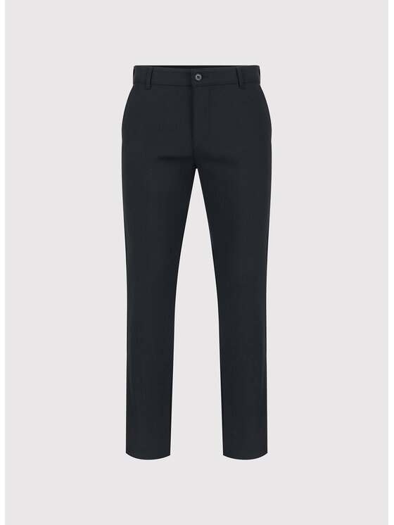 Pako Lorente Pako Lorente Spodnie materiałowe P25WF-WX-006 Granatowy Slim Fit