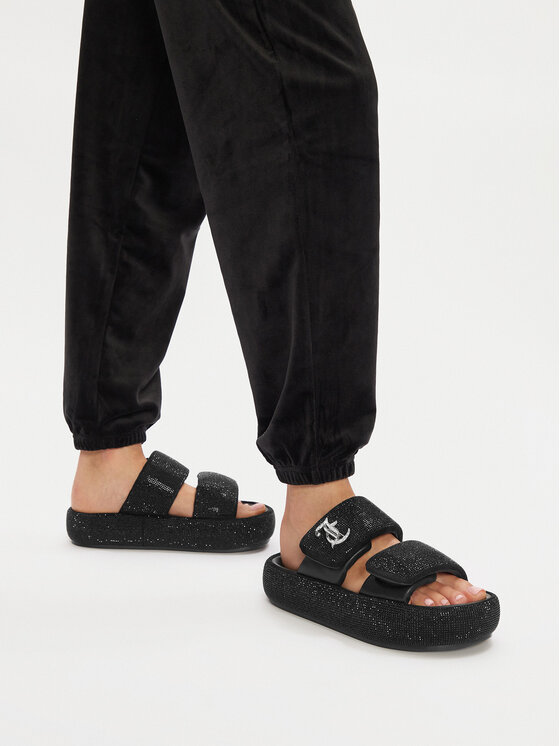 Juicy Couture Juicy Couture Klapki WSS21515-02 Czarny