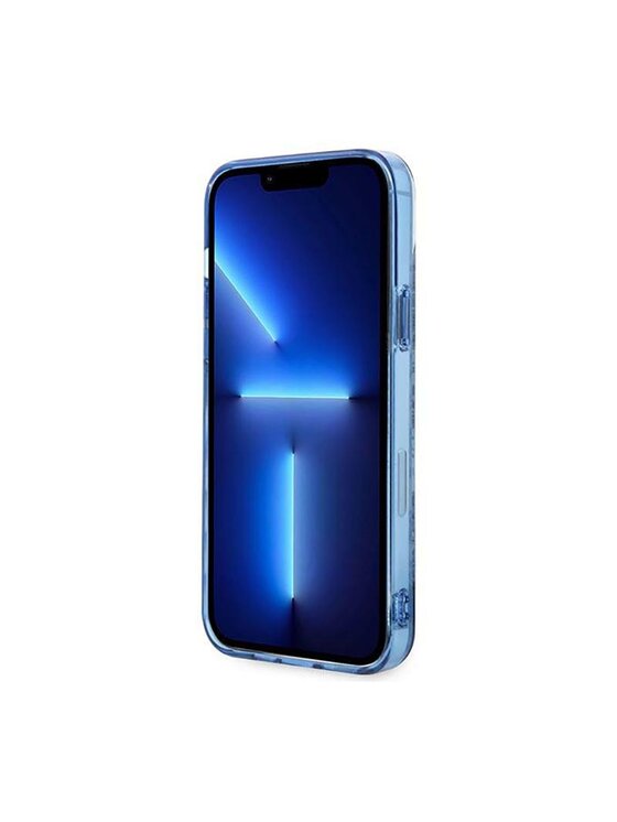 Guess Guess Etui na telefon Porcelain Niebieski