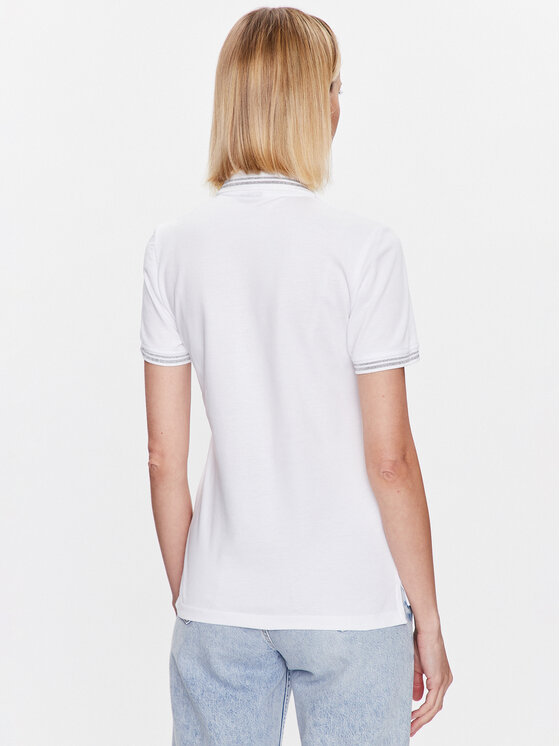 Geox Geox Poloshirt Piquet W3510A-T2649 F1492 Weiß Regular Fit