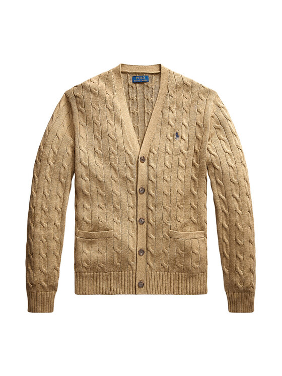 Polo Ralph Lauren Polo Ralph Lauren Kardigan 710890548006 Bež Regular Fit