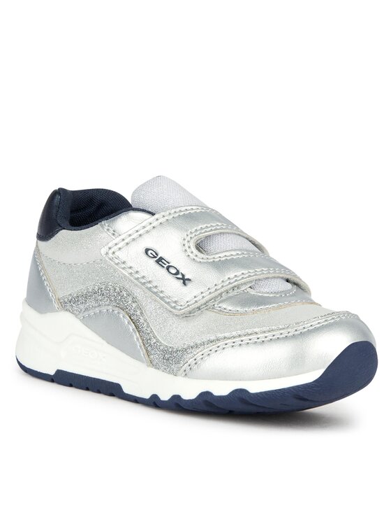Sneakers geox argento sale