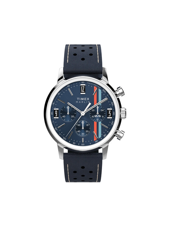 Timex Timex Ceas Marlin® Chronograph TW2W99000 Argintiu