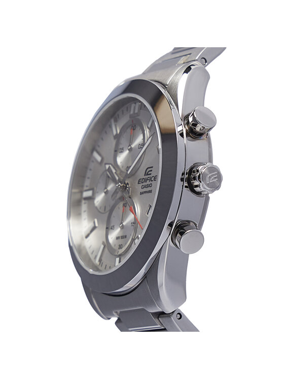 Casio Casio Ρολόι Edifice Sapphire Chronograph EFB-710D-7AVUEF Ασημί