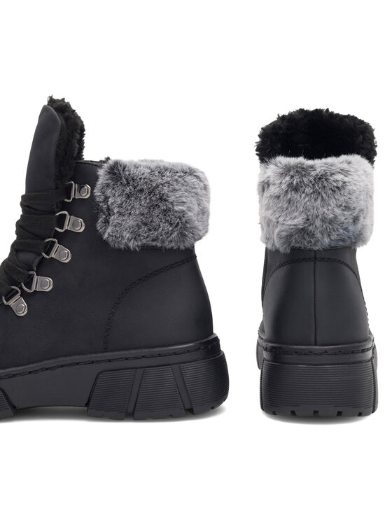 Go Soft Go Soft Trapper stila apavi KATJA SWS6157-01 Melns