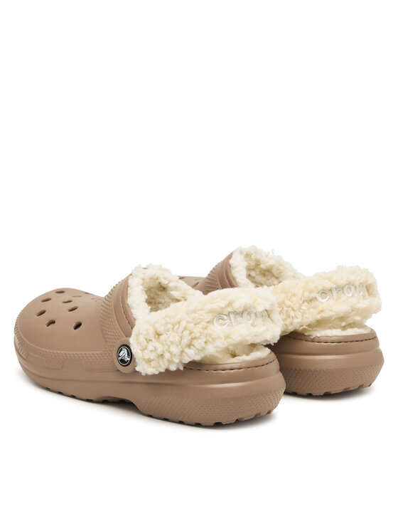 Crocs Crocs Plätud Classic Lined Clog 211396 Beež