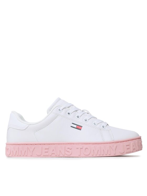 Tommy Jeans Tommy Jeans Αθλητικά Cool Tommy Jeans Sneaker Season EN0EN02132 Λευκό