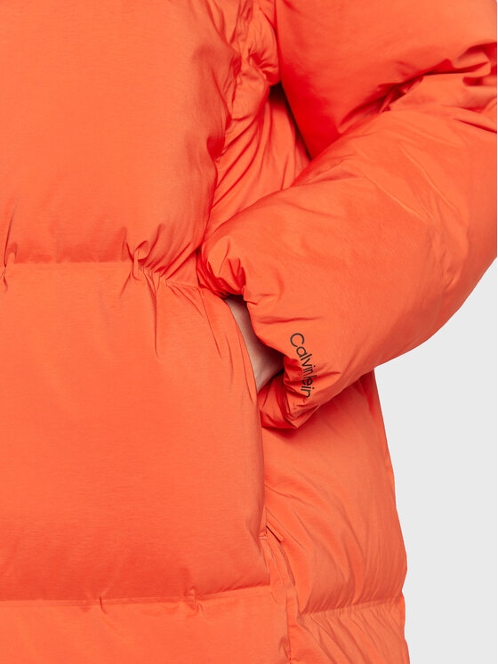 Calvin Klein Calvin Klein Pehelykabát Seamless Lofty K20K204691 Narancssárga Regular Fit