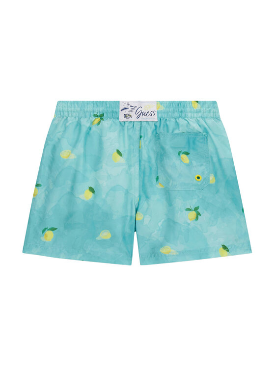 Guess Guess Badeshorts L6GZ06 WN122 Blau Regular Fit