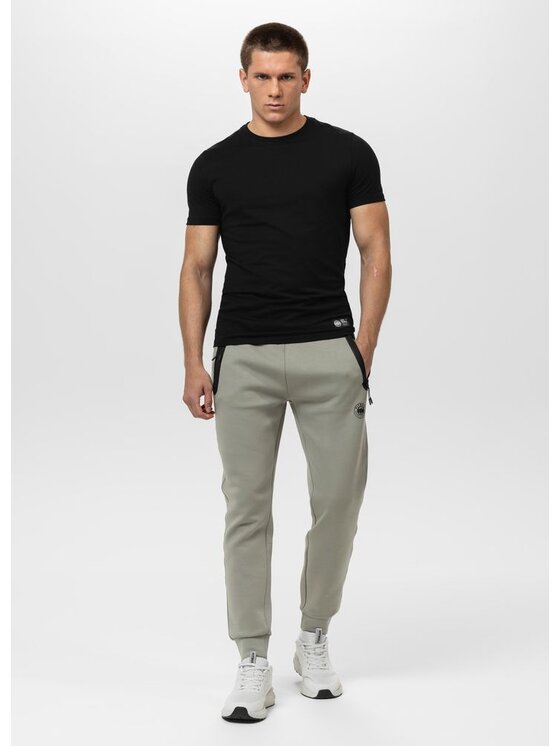 PITBULL PITBULL Spodnie dresowe DOGWOOD Szary Regular Fit